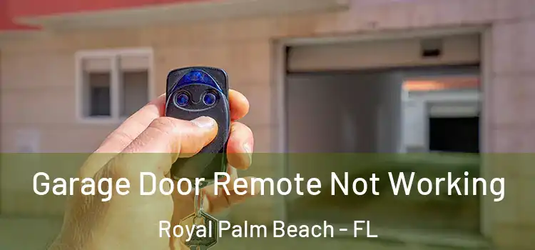  Garage Door Remote Not Working Royal Palm Beach - FL
